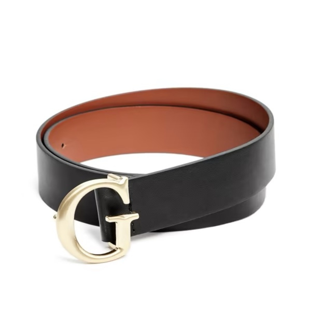 NWT Guess Brushed G Buckle Belt Size M
